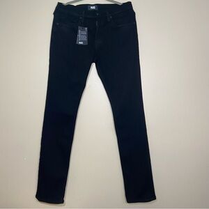 PAIGE NWT Federal Slim Straight Men’s Jeans in Black